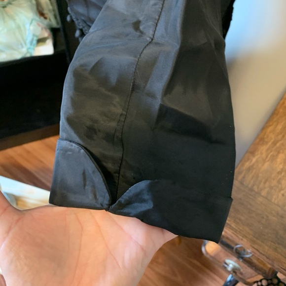 Vintage 1950’s Black Taffeta Dress - Picture 4 of 8